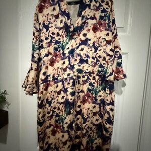 Lauren Ralph Lauren Multicolor Long Sleeve Dress